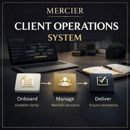 Mercier Client Operations System